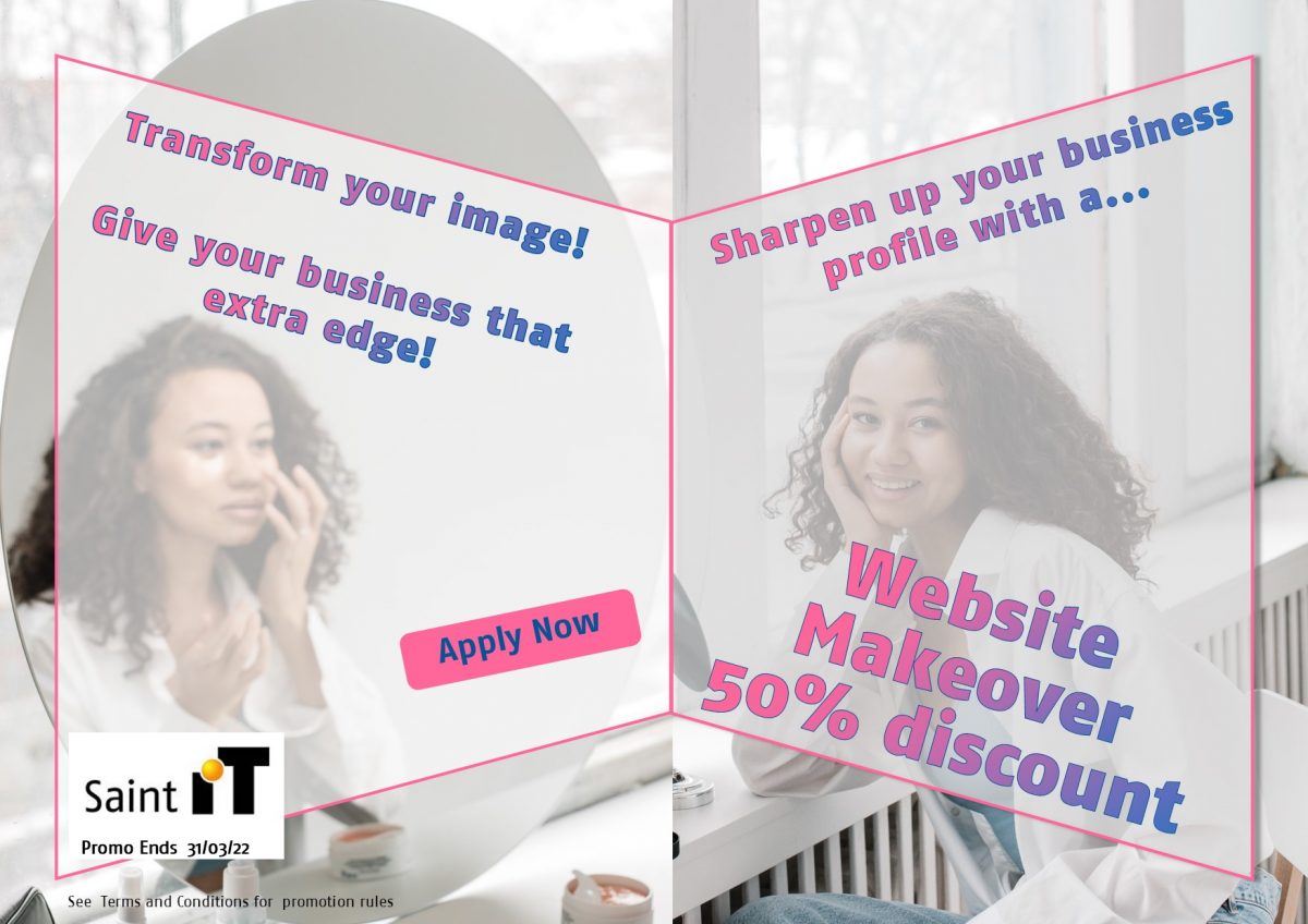 March Makeover | 50% off your new Website
