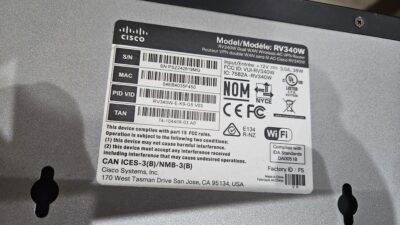 Cisco RV 340W Dual WAN Security Router - Image 2